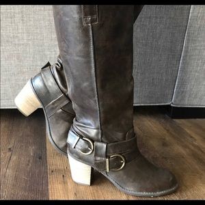 Brown Heel Boots